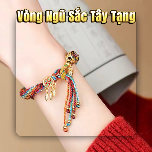 Vòng Ngũ Sắc Tây Tạng Kinh Luân
