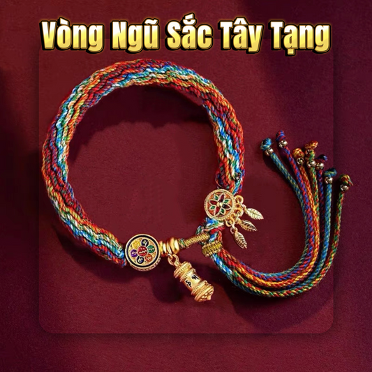 Vòng Ngũ Sắc Tây Tạng Kinh Luân