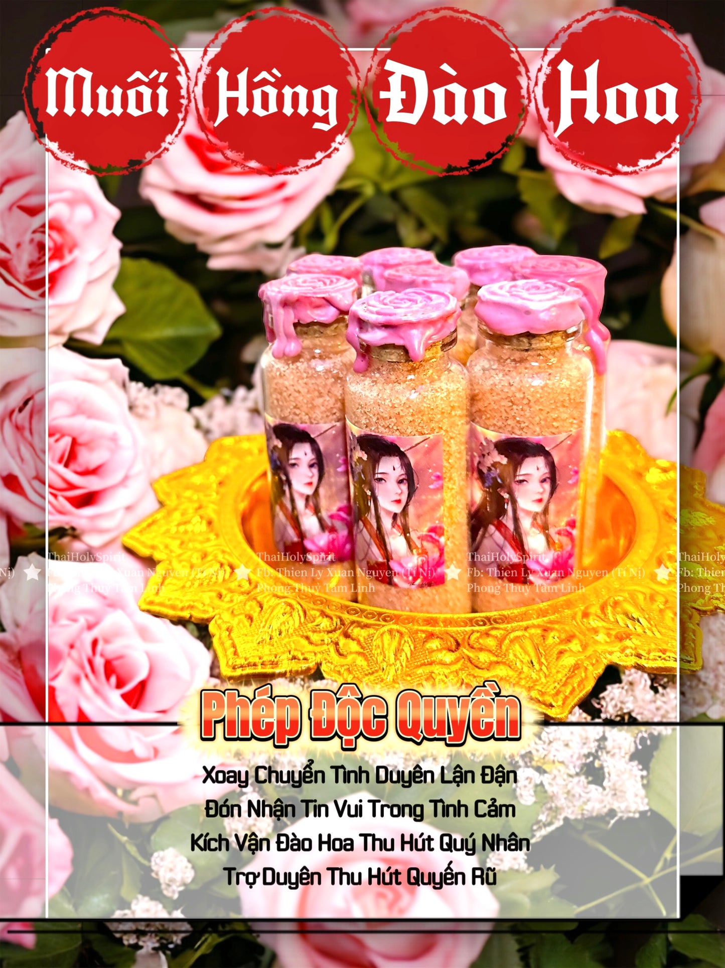 Muối Hồng Đào Hoa