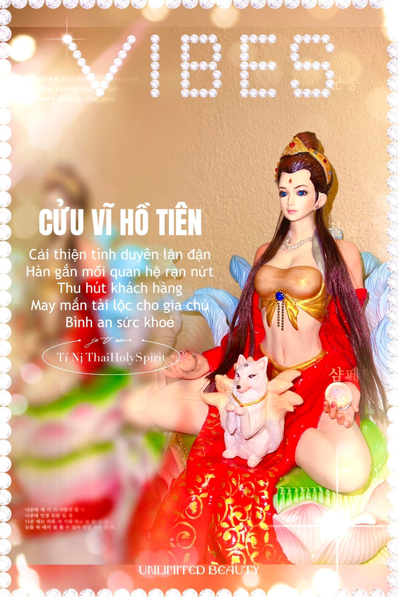 Tượng Cửu Vĩ Hồ Tiên Chúa