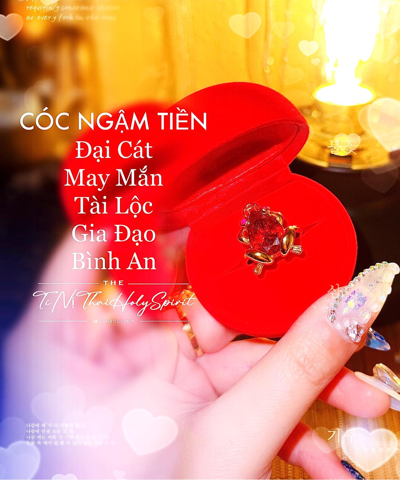 Nhẫn Thiềm Thừ - Cóc Ngậm Tiền