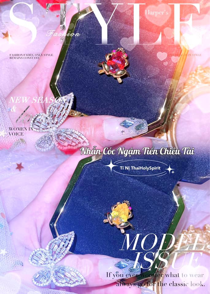 Nhẫn Thiềm Thừ - Cóc Ngậm Tiền