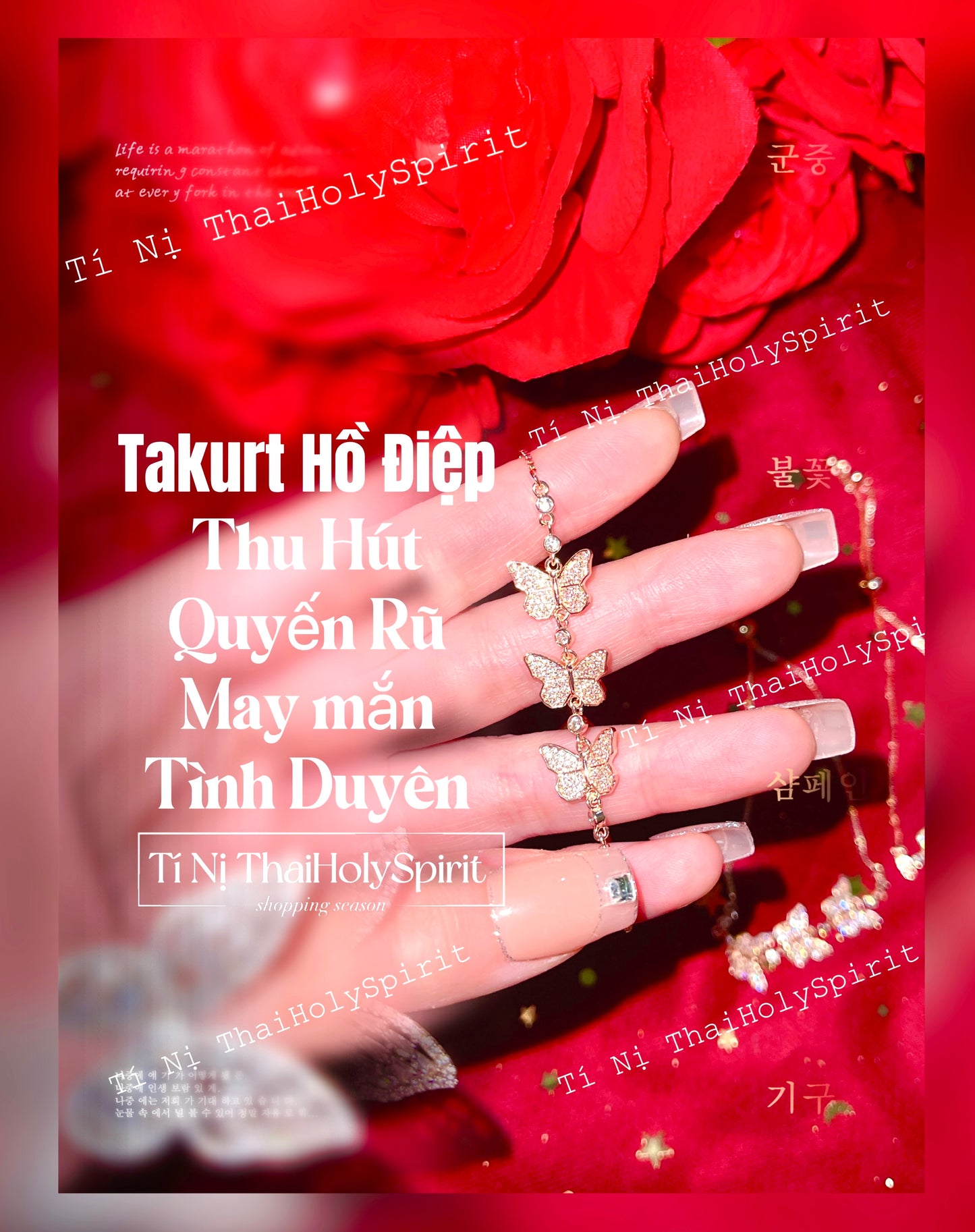 Lắc Tay Takurt Hồ Điệp