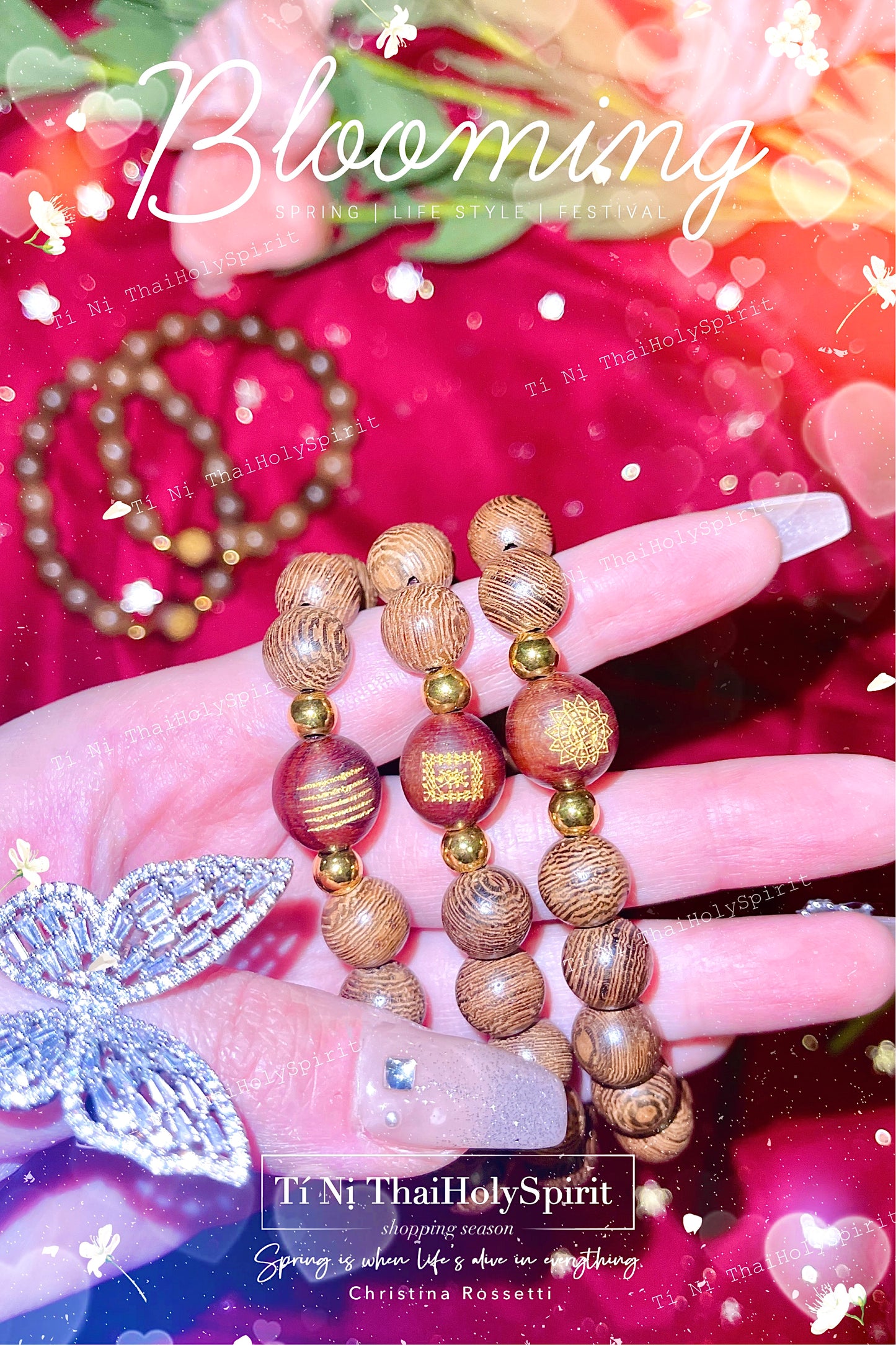 Vòng Trầm Khắc Chú Thái