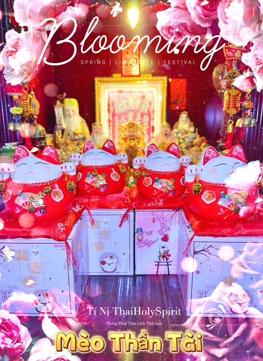 Mèo thần tài may mắn size nhỏ