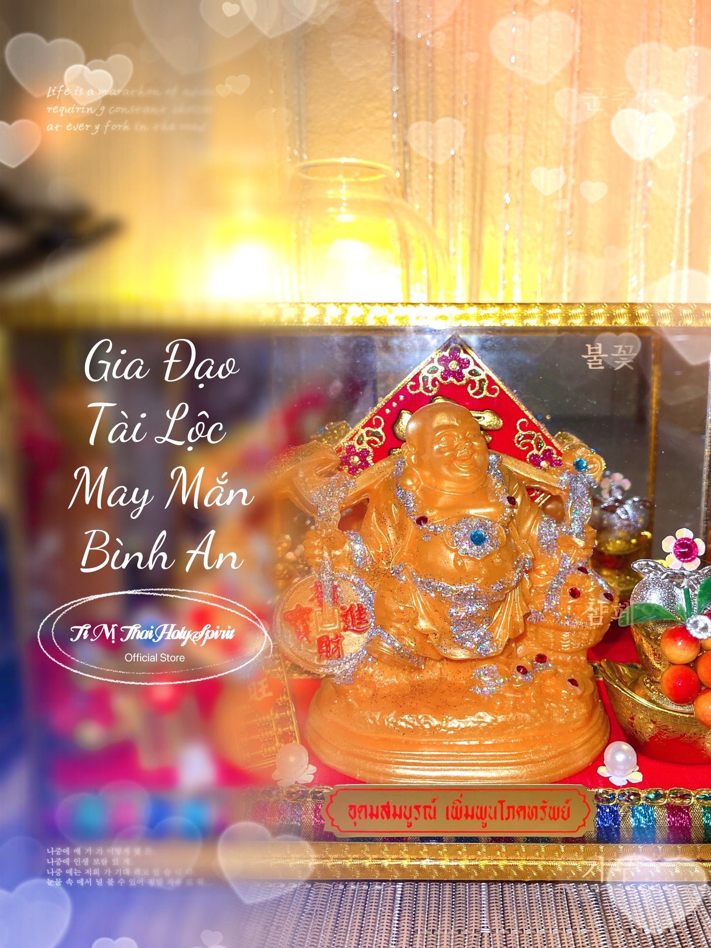Phật Di Lạc Gánh Tiền