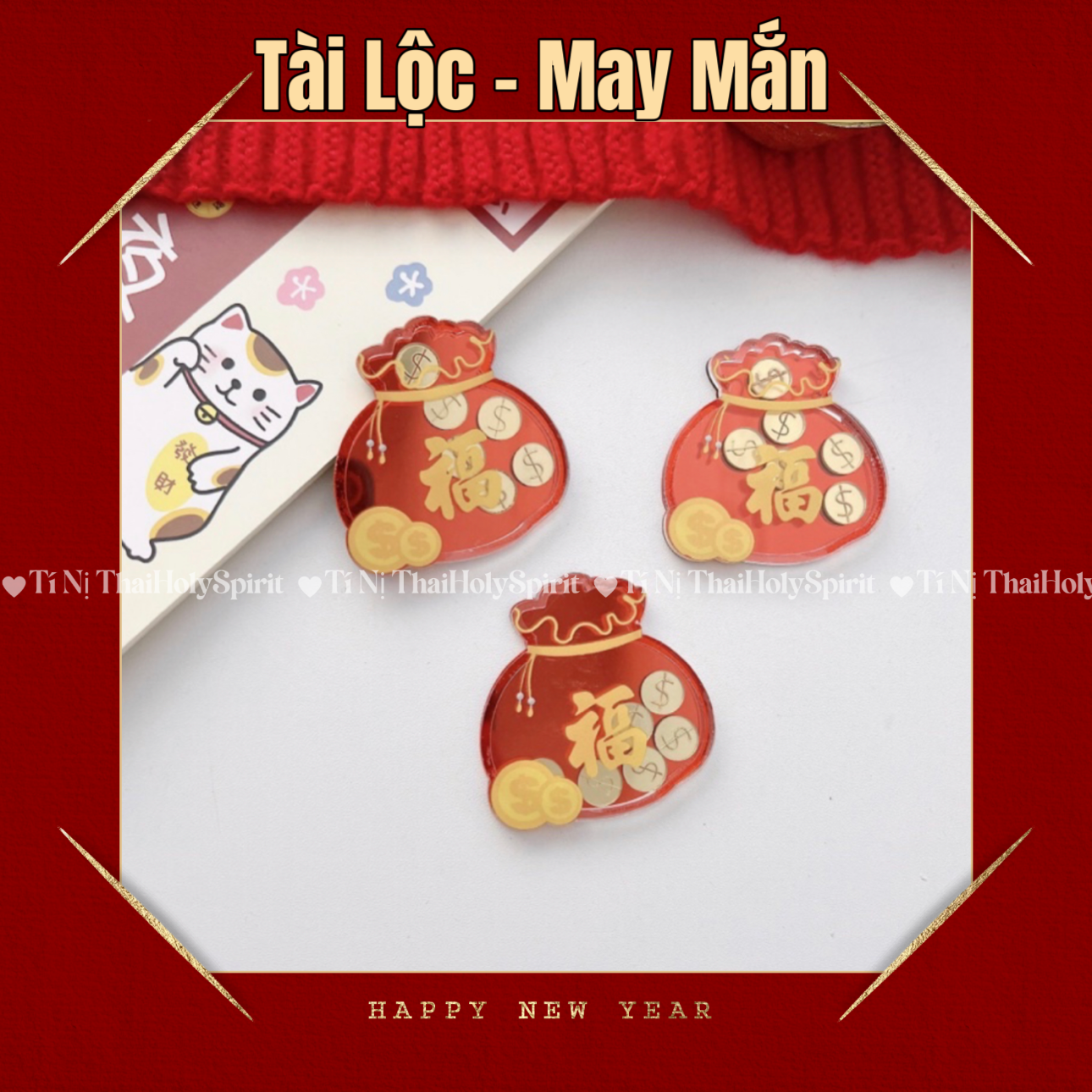 Túi Tiền Lục Kim Đại Phát Tài