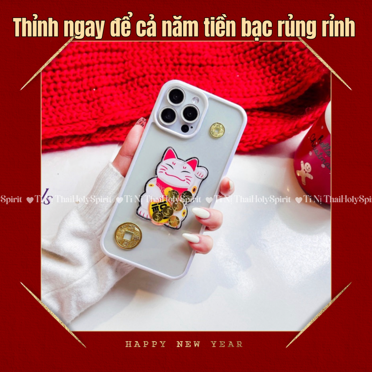 Mèo Lục Kim Đại Phát Tài