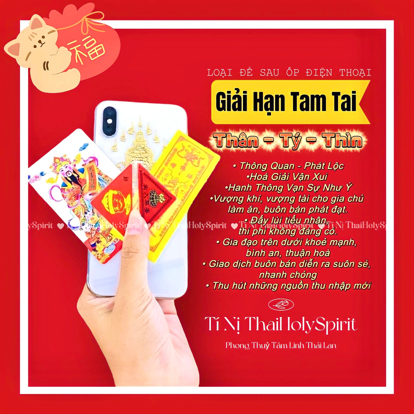 Bộ Giải Hạn Tam Tai - Thân Tý Thìn Mới Nhất