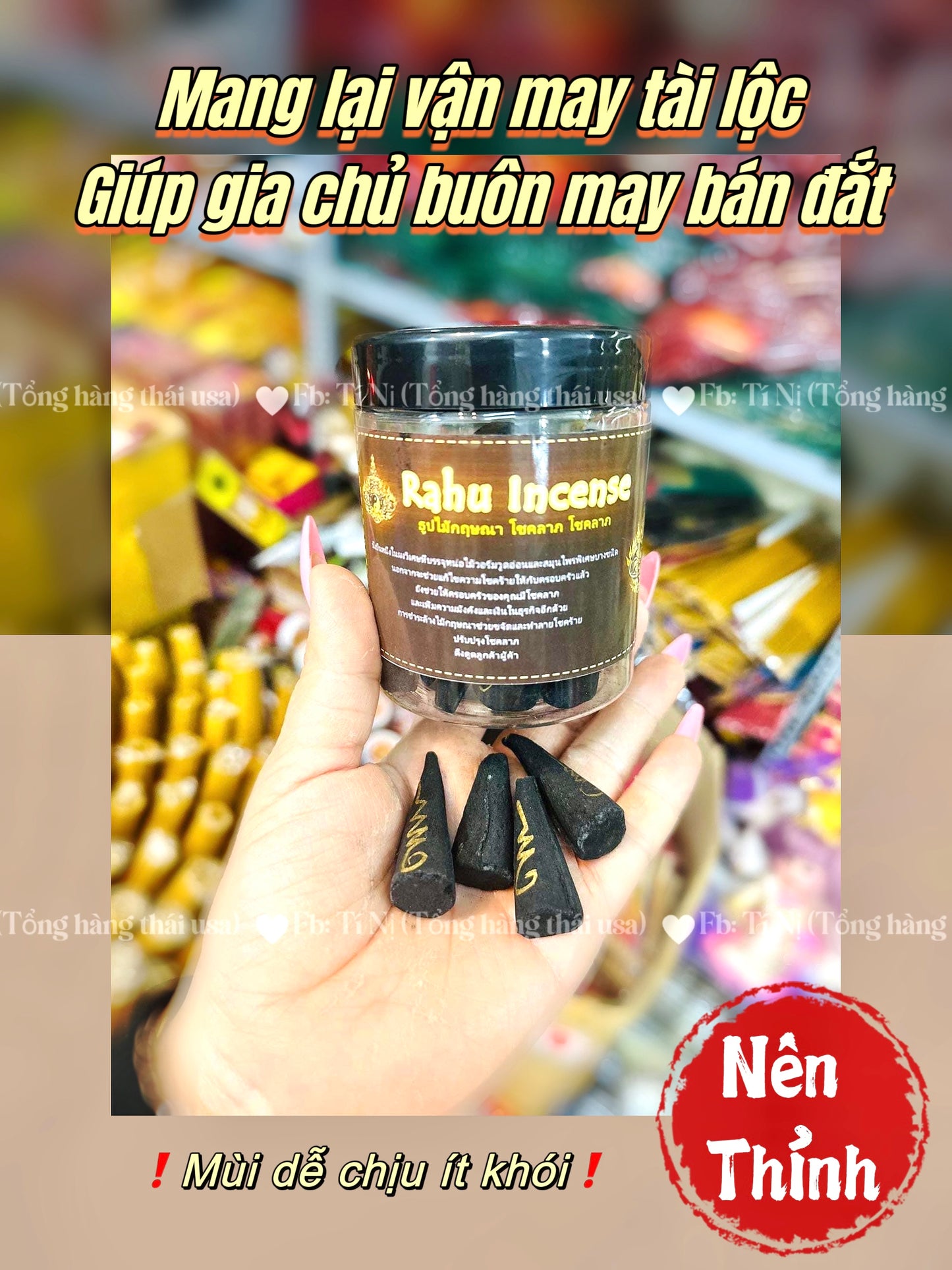 Trầm Rahu Vip Giải Xui
