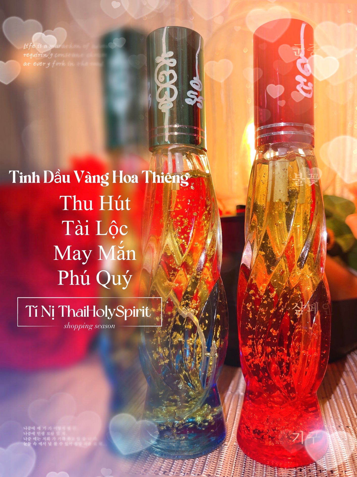 Tinh Dầu Vàng Hoa Thiêng