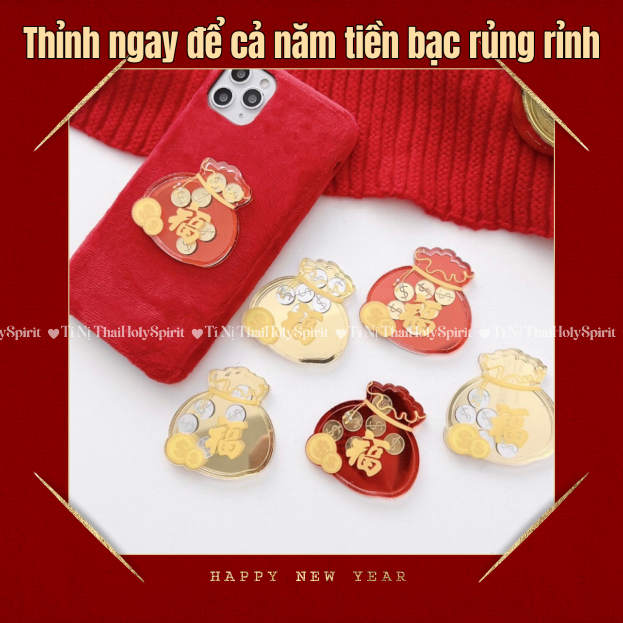 Túi Tiền Lục Kim Đại Phát Tài