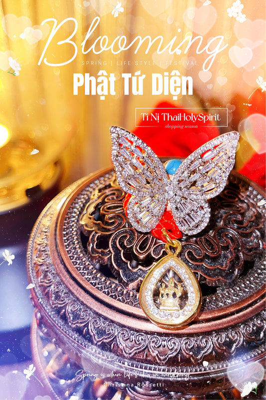 Dây Chuyền Phật Tứ Diện (cho baby)