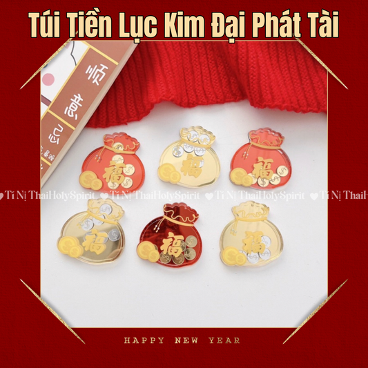 Túi Tiền Lục Kim Đại Phát Tài